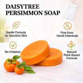VOSETOKELA ingredient label detail showing persimmon and green tea extracts for clarity