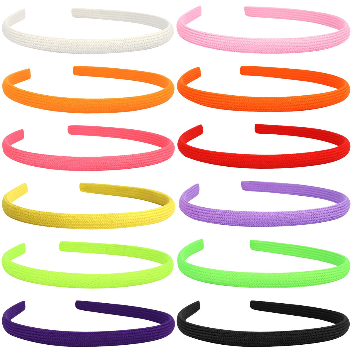 Vovii front packaging showing 12 colorful headbands and benefits
