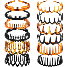 Vovii front packaging showing 12 zigzag headbands and color options for easy selection