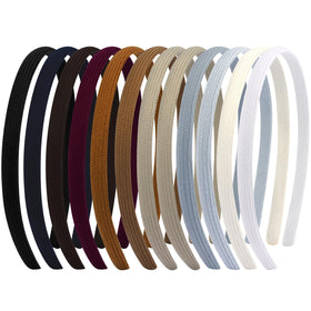 Vovii front packaging showing 12 thin headbands and tidy bundle for variety