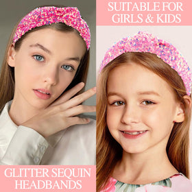 Vovii headband worn by smiling girl showing secure fit during play