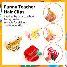 Vovii school bus clip textured surface for comfortable secure grip