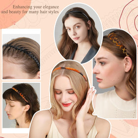 Vovii headband next to hand showing flexible size and lightweight portability
