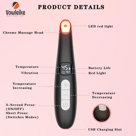 Vowleike applied to face and neck demonstrating multi-area lifting benefits