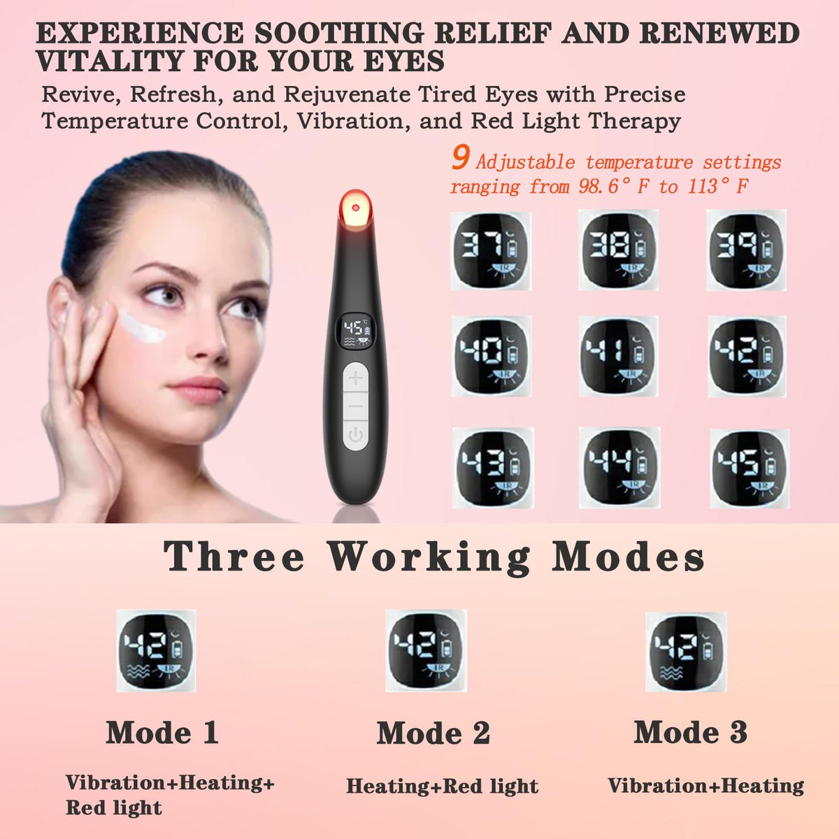 Vowleike used under-eye to reduce puffiness and enhance serum absorption