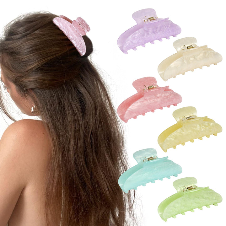 VRbeatter front packaging showing six colorful clips for versatile styling