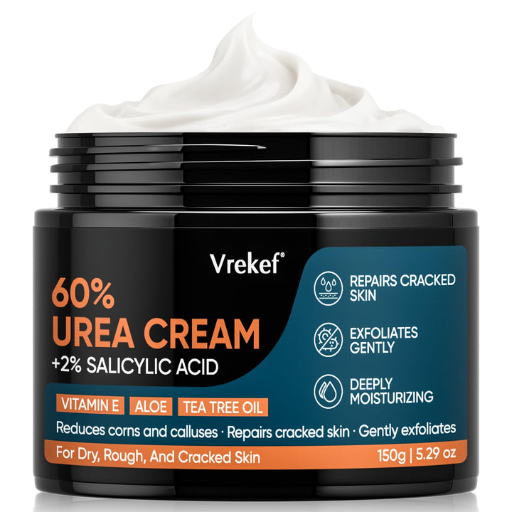 VREKEF front packaging showing 5.29 oz tube and product benefit