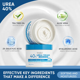 VREKEF cream texture close-up demonstrating smooth, non-greasy formula for fast absorption