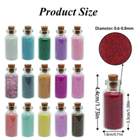Vryctonx bead color range fanned out to show vibrant iridescent shades for design options