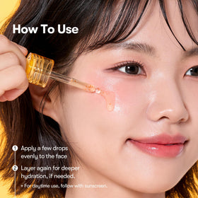 VT COSMETICS box packaging next to bottle emphasizing professional formulation benefit