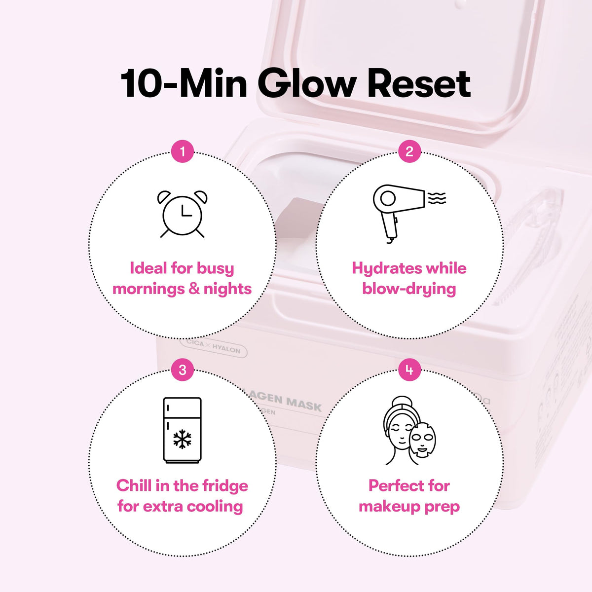 VT COSMETICS built-in tweezer removing a mask hygienically and easily