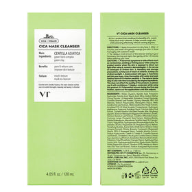 VT COSMETICS open cap and paste detail showing non-drying clay formula texture