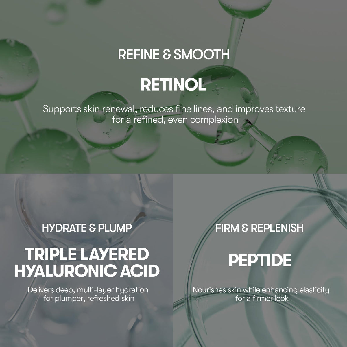 VT COSMETICS clear essence droplet demonstrating hydrating, lightweight finish