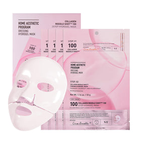 VT COSMETICS front packaging showing premium collagen mask benefits