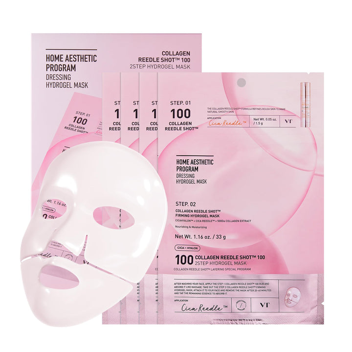 VT COSMETICS front packaging showing premium collagen mask benefits