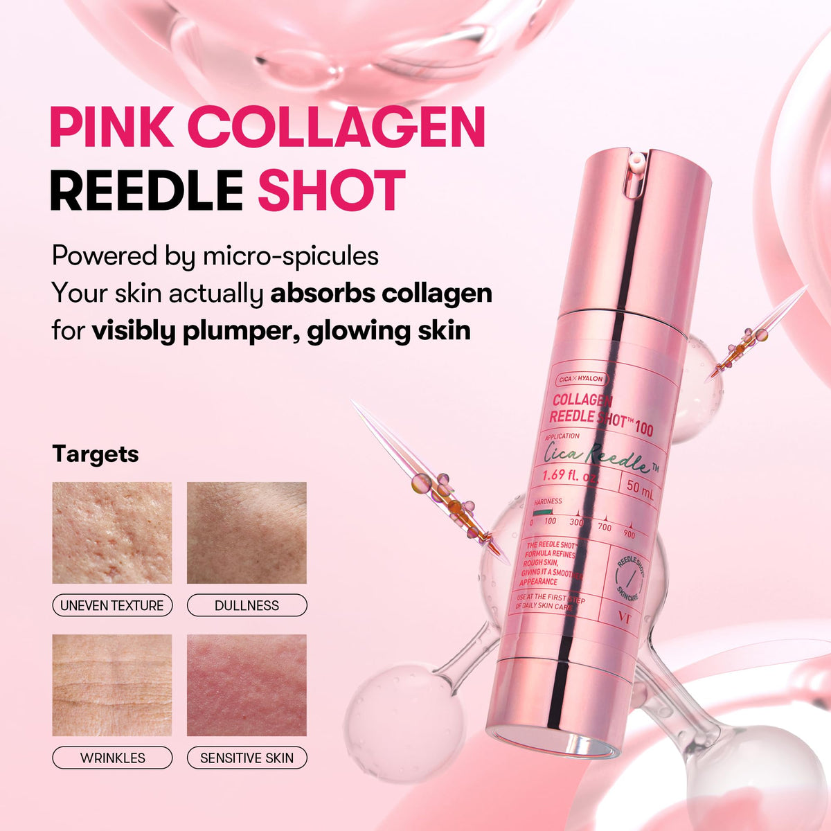 VT COSMETICS serum texture pouring for fast absorption benefit