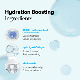 VT COSMETICS model wearing hydrogel mask demonstrating even coverage