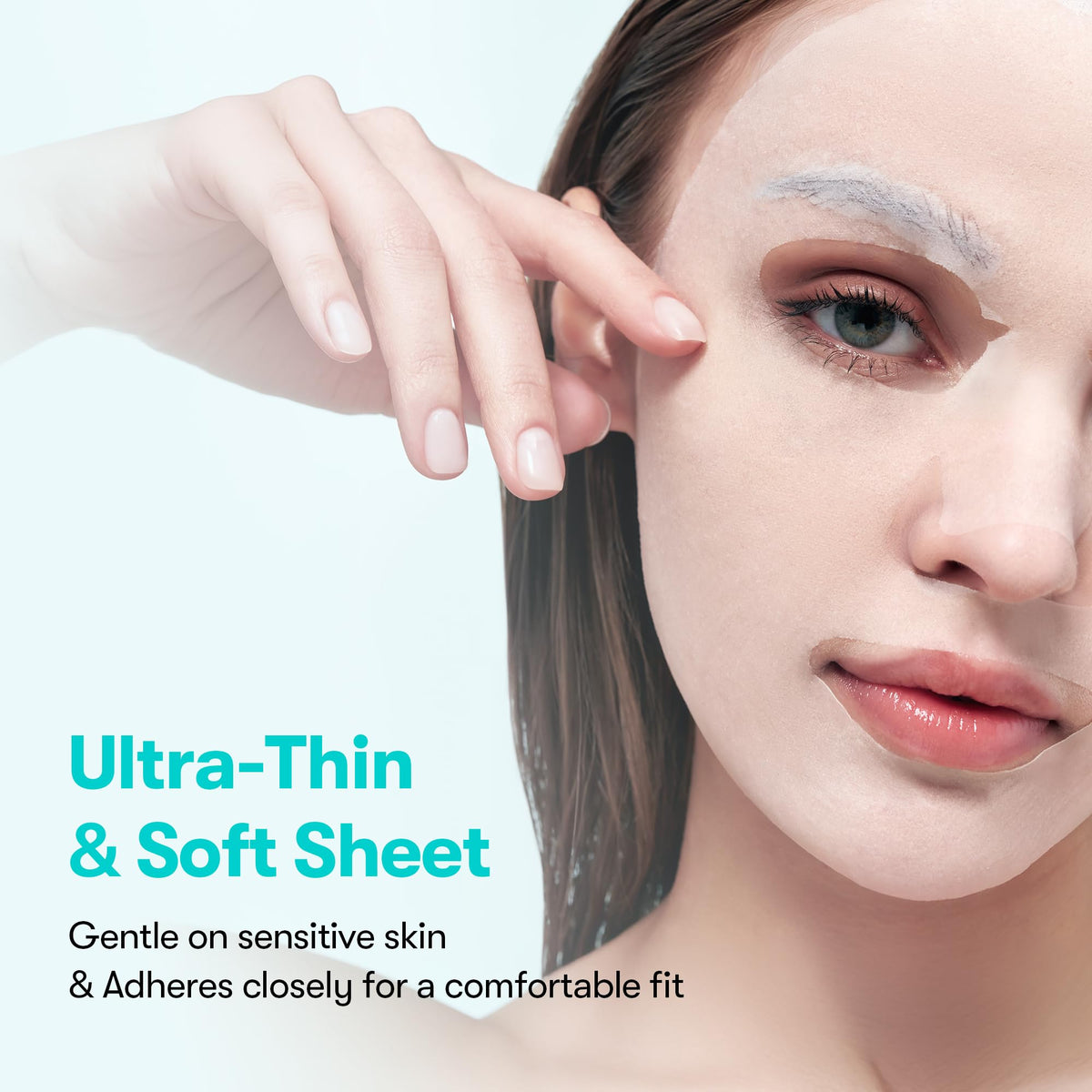 VT COSMETICS open tub showing stacked sheets preserved for freshness benefit
