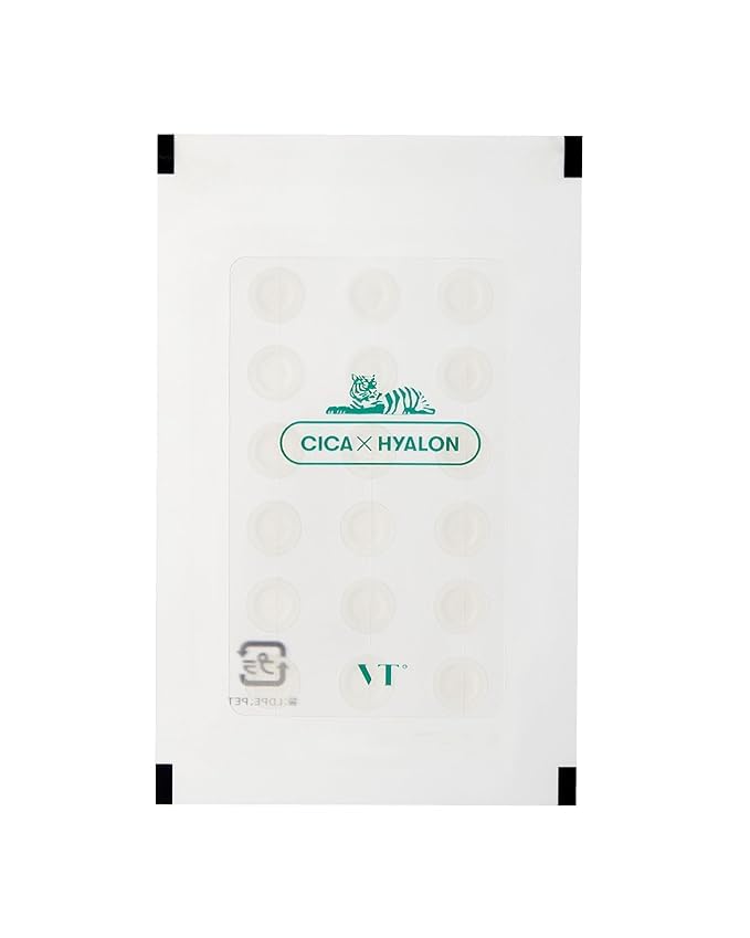 VT COSMETICS patch closeup thin hydrocolloid texture offering secure adhesion