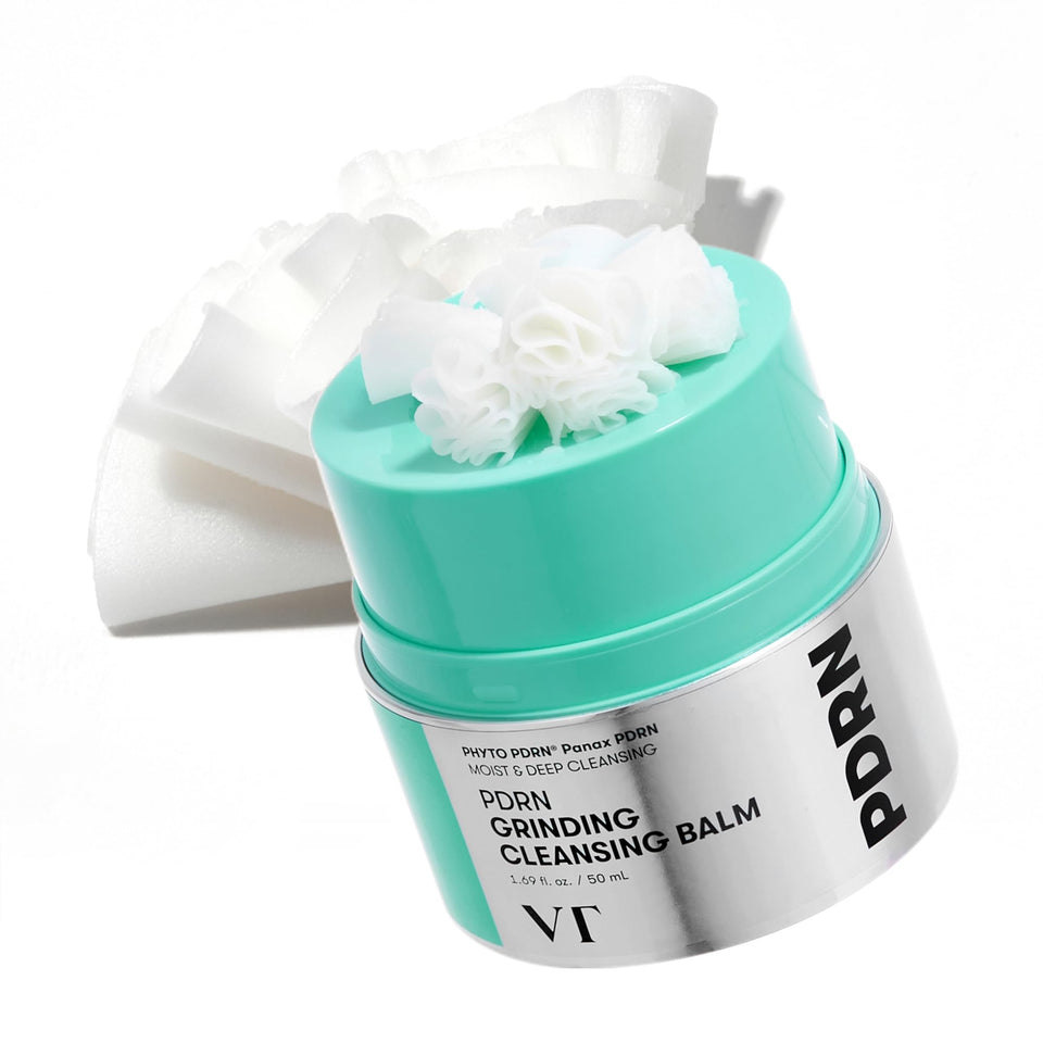 VT COSMETICS front packaging showing compact cleansing balm and label benefits