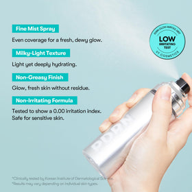 VT COSMETICS bottle on bathroom shelf showing daily routine convenience