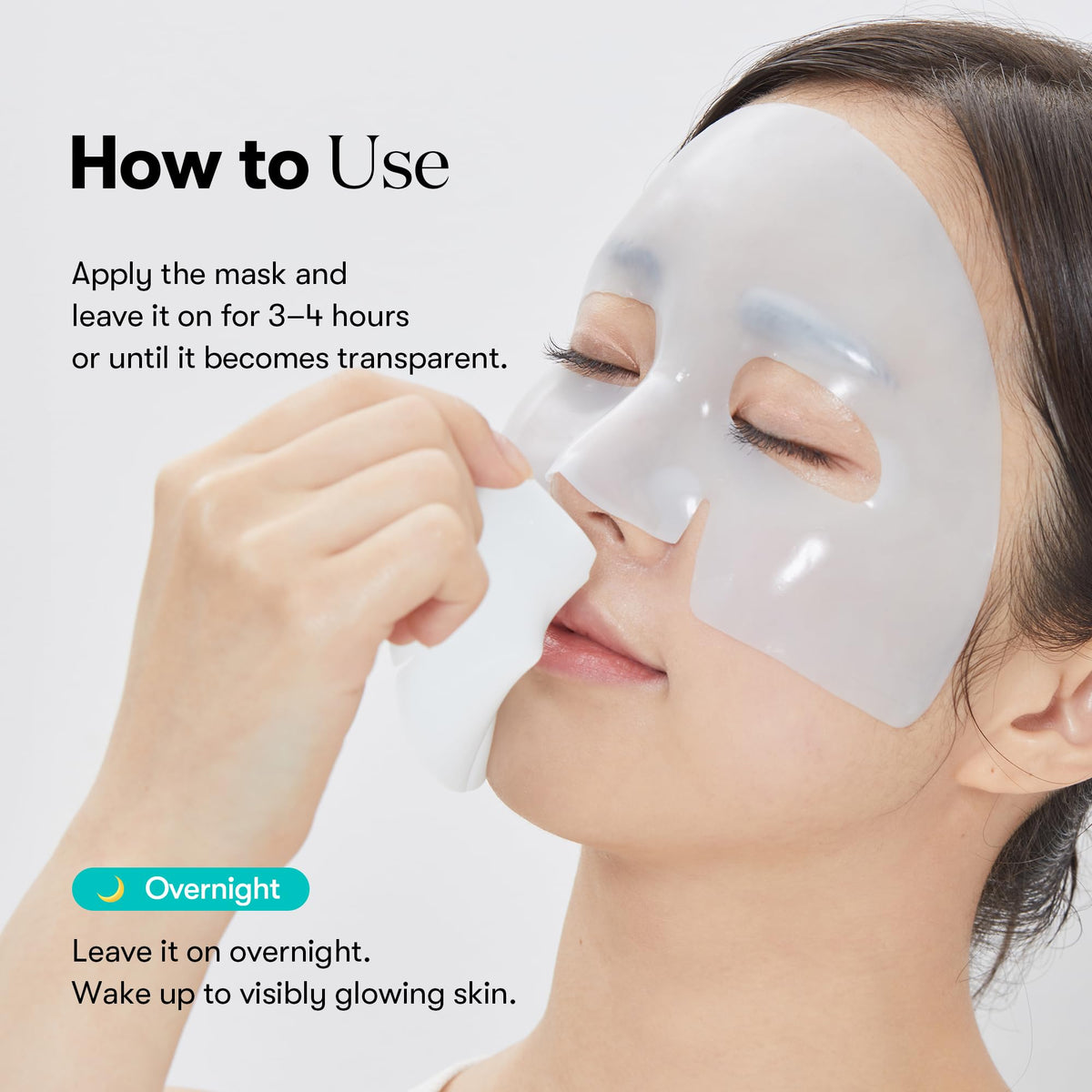 VT COSMETICS mask size comparison in hand showing travel-friendly pack