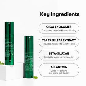 VT COSMETICS ingredients label photo highlighting active CICA components