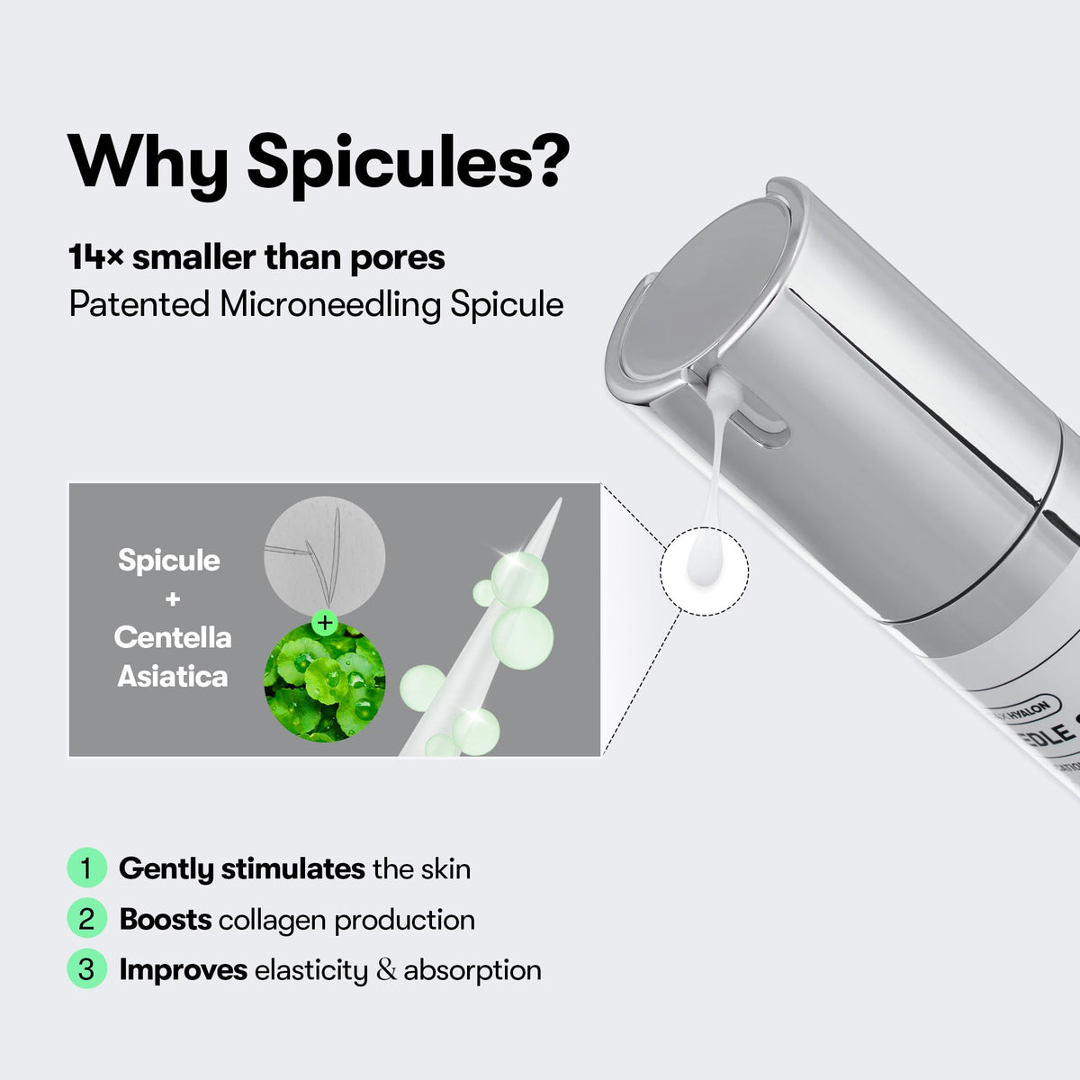 VT COSMETICS before and after skin texture image showing refined pores benefit