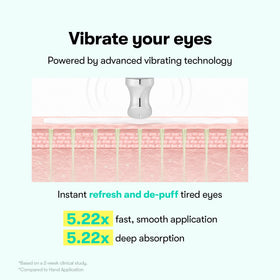 VT COSMETICS product held in hand demonstrating travel-friendly size