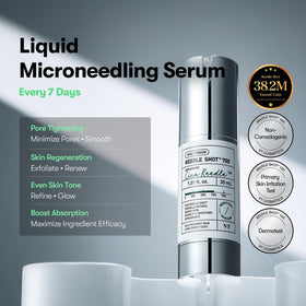 VT COSMETICS close-up of spicule texture revealing micro-needle detail for exfoliation