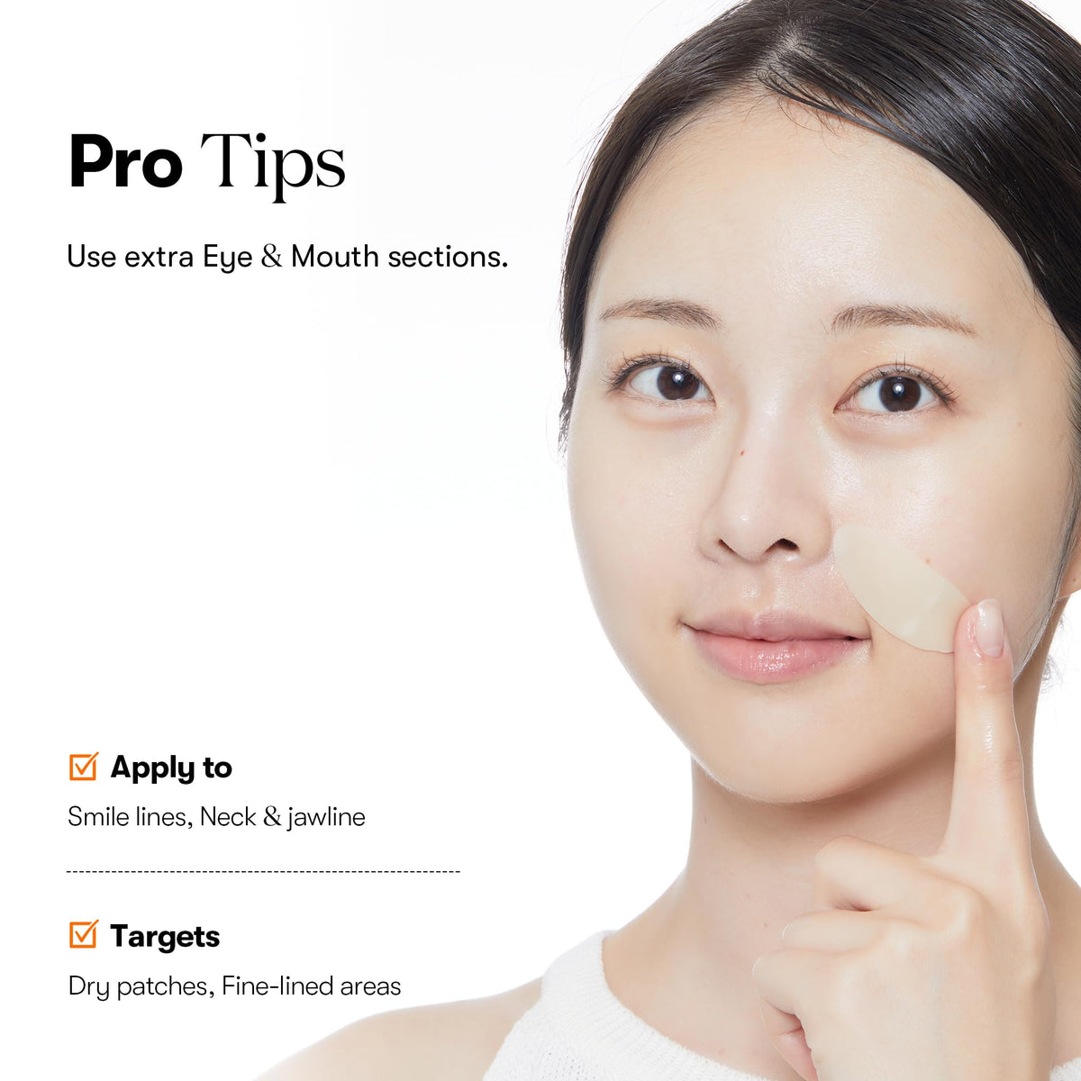 VT COSMETICS mask held in hand to show size and coverage