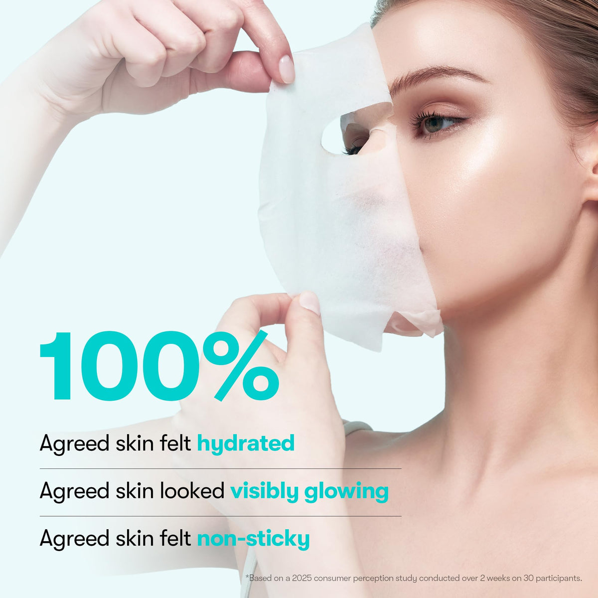 VT COSMETICS tweezer dispensing a sheet for hygienic, easy daily use benefit
