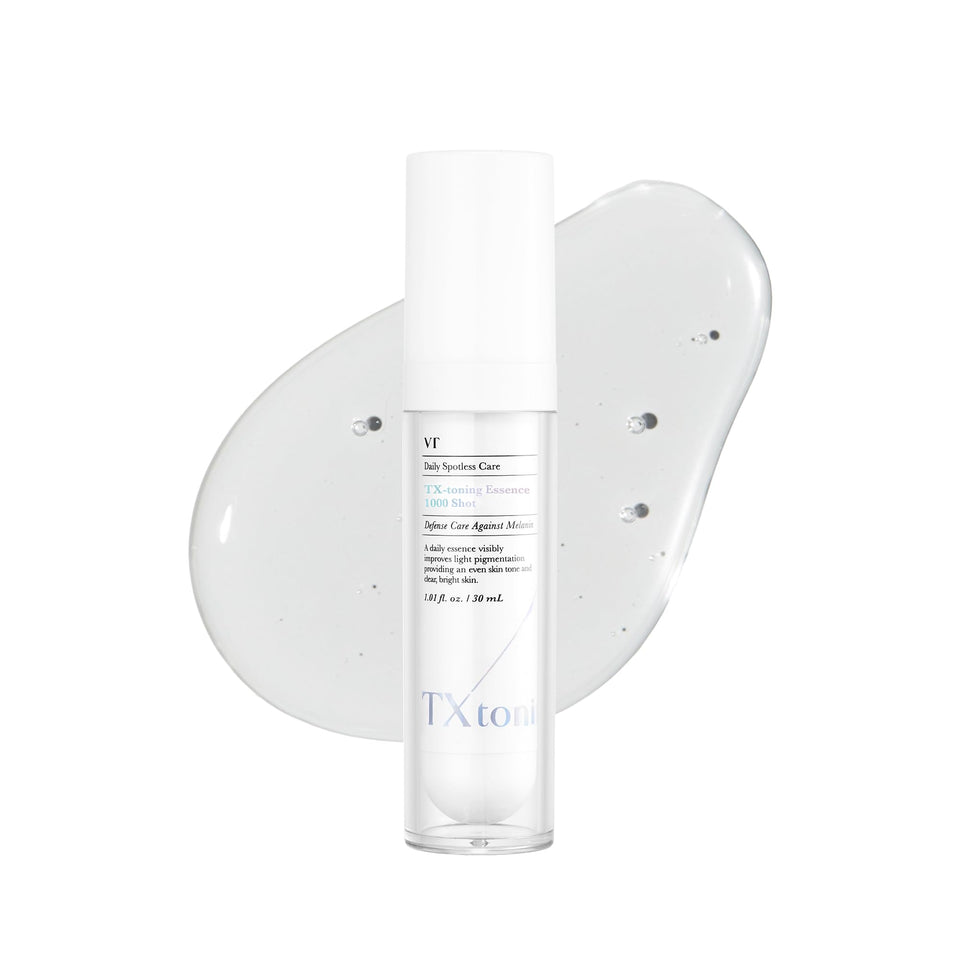 VT COSMETICS bottle front view highlighting compact travel-friendly size and brand