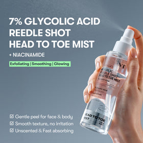 VT COSMETICS rotating 360-degree nozzle close-up for easy hard-to-reach application