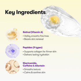 VT COSMETICS capsule cap detail and label, communicates usage clarity