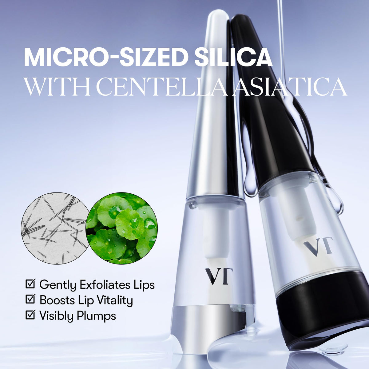 VT COSMETICS Reedle Shot applicator close-up for precise, clean application