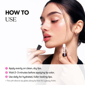 VT COSMETICS Reedle Shot ingredients bottle showing hyaluronic and oils