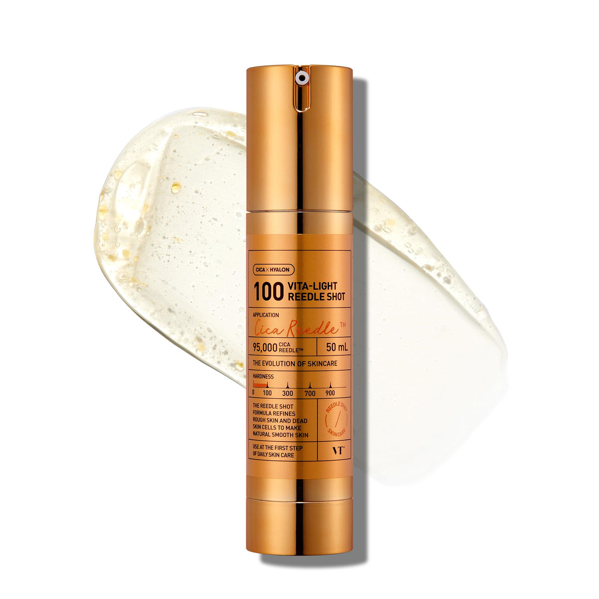 VT COSMETICS front bottle shot showing clean packaging and vitamin benefits