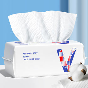 vuacepe front packaging showing 100-count biodegradable towels and product branding