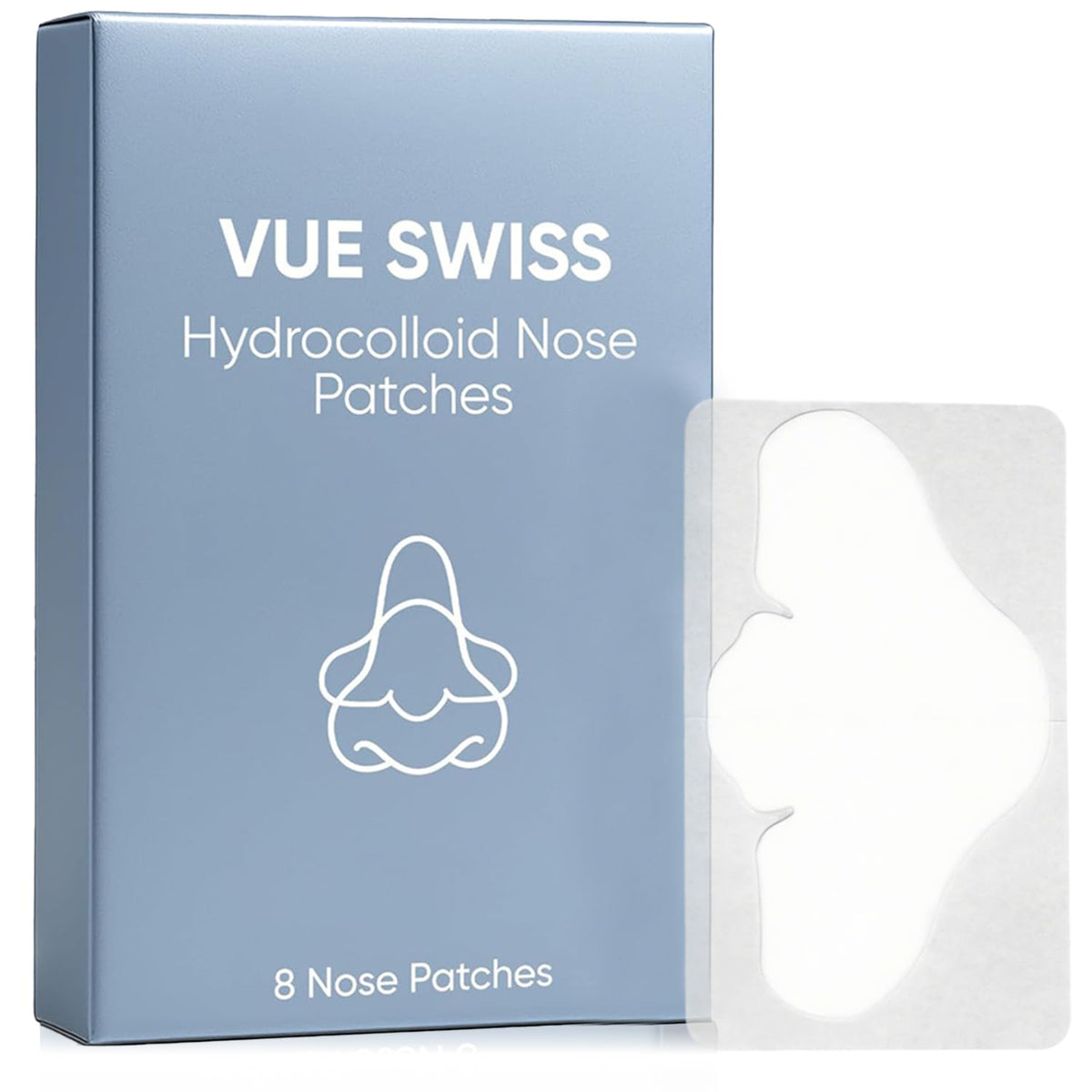 Vue Swiss front packaging showing product and benefit for clearer skin