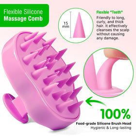 VXHDAG massager detangling wet hair for gentle distribution