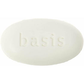 Vxoyo Basis bar in use on washcloth demonstrating mild cleansing and easy rinsing
