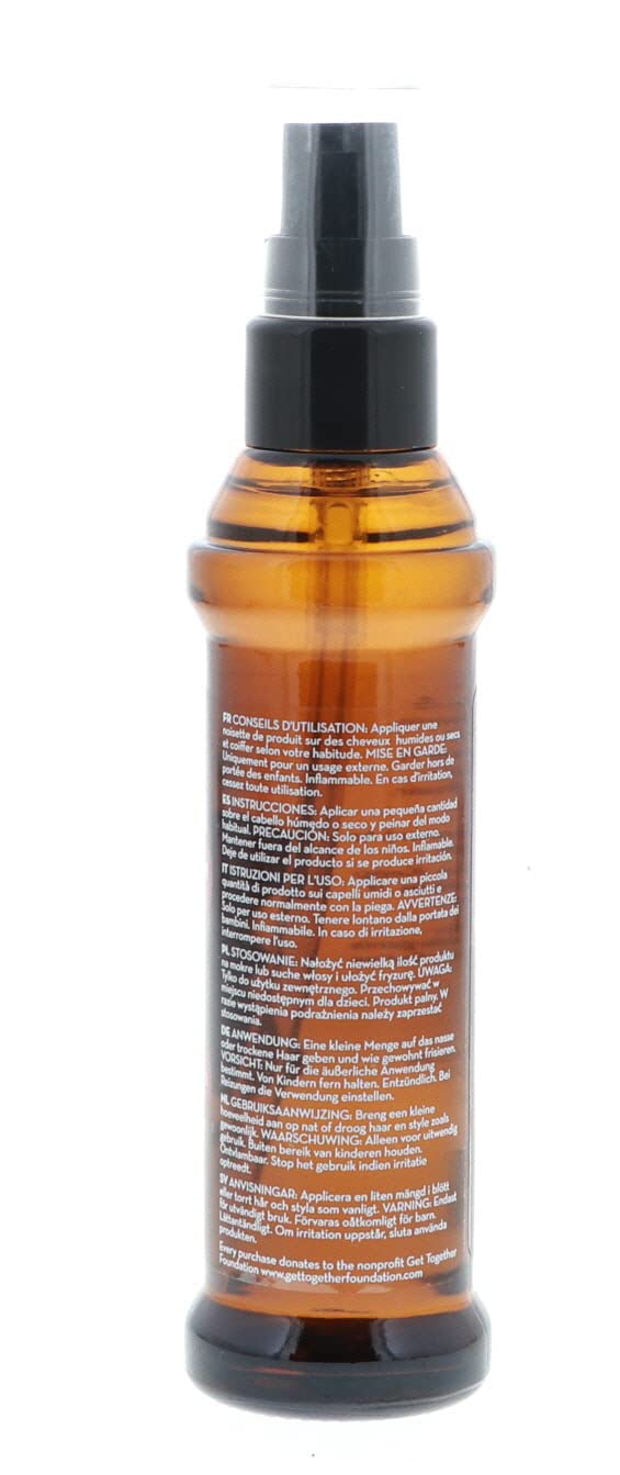 Vxoyo Marrakesh Elixir applied to damp hair giving smoother styling control