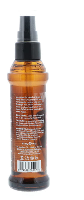 Vxoyo Marrakesh Elixir finished style closeup adding visible shine and polish