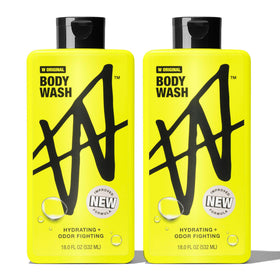 W bottle front packaging showing bold branding and original scent benefit