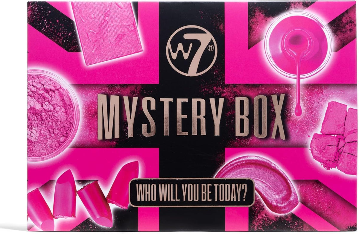 W7 gift box front packaging showing branded box and value, ideal present