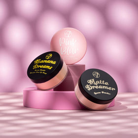 W7 Pink Blur close-up texture highlighting brightening effect and soft luminosity