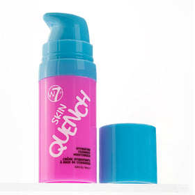 W7 Skin Quench Cuties travel pouch in hand showing compact size and easy carry for trips and gym use
