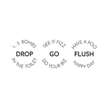 Wabi Whiffs tablet fizzing in toilet bowl releasing scent and foam