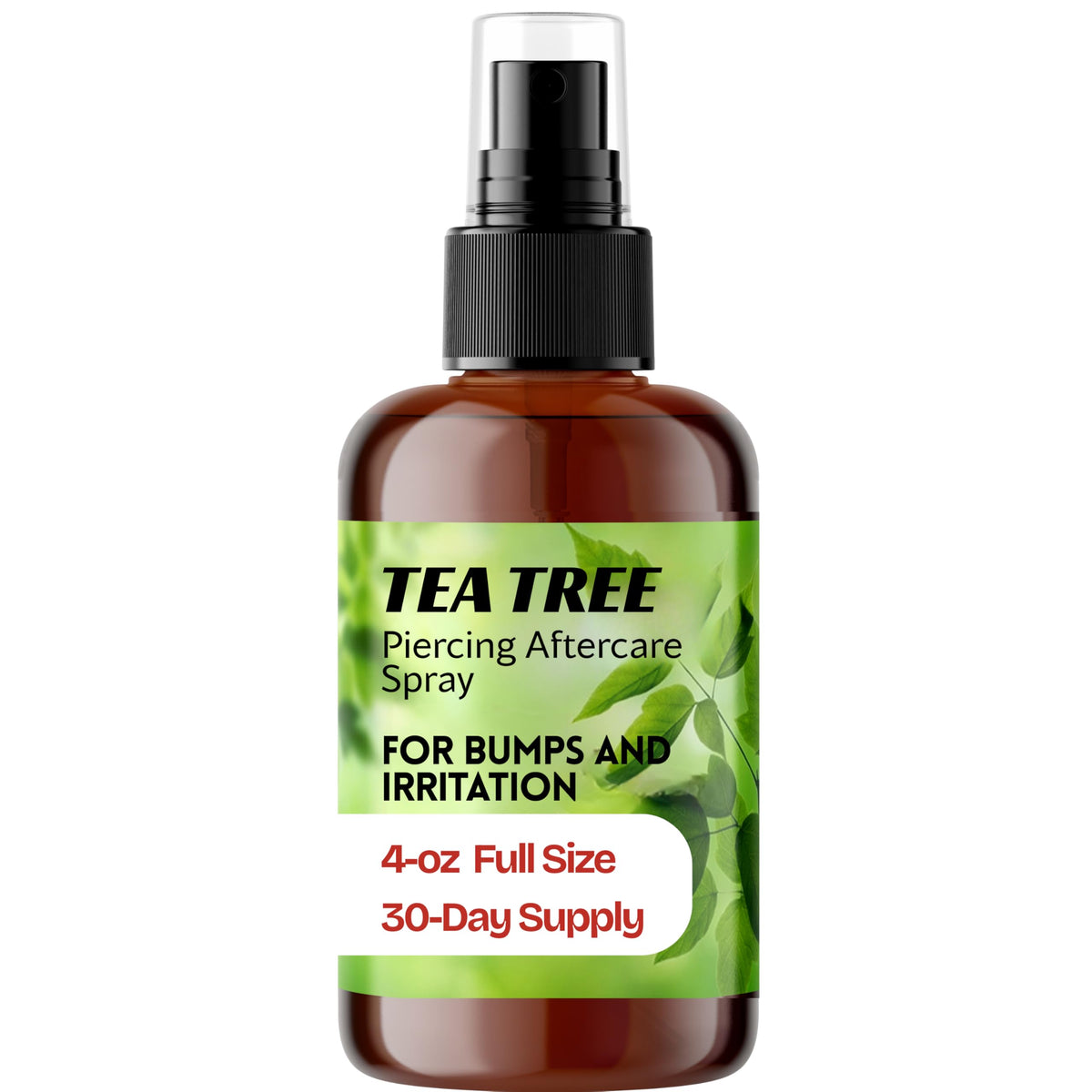 Wacan front packaging spray displaying bottle benefits and clear label